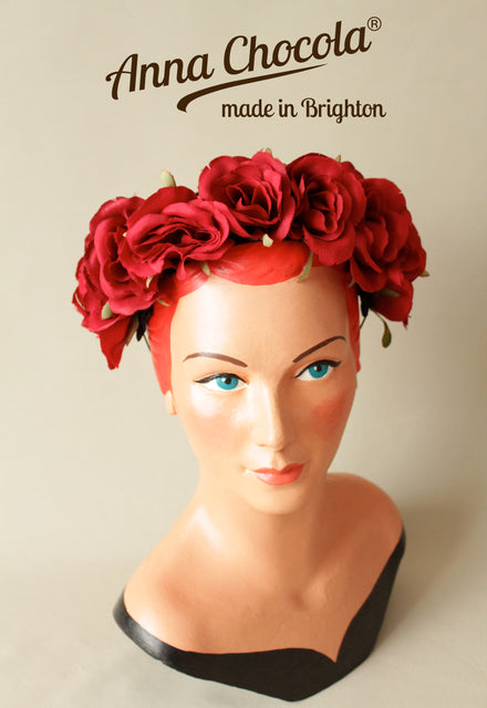 Anna Chocola® Floral Crown Headpiece