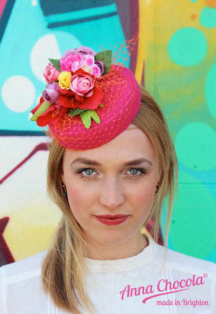 Coquette Pillbox Hat -Anna Chocola® 2014