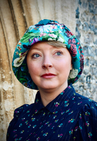 Floral "Virginia" Cloche Hat