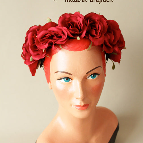 Anna Chocola® Floral Crown Headpiece