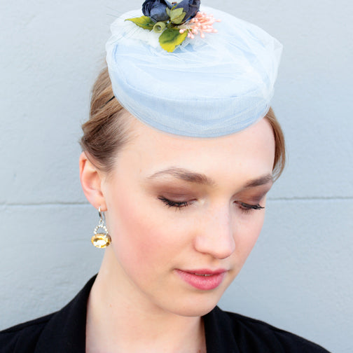 "Coquette" Burlesque Pillbox Hat - Anna Chocola® 2014