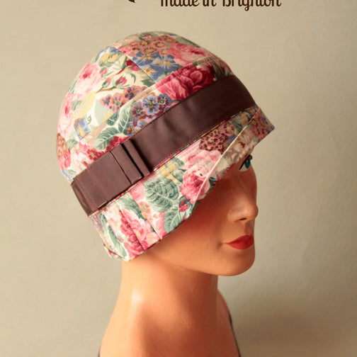 Cotton "Inès" Cloche Hat - Anna Chocola® 2014