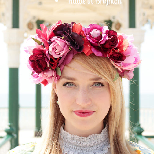Frida Folk Flower Crown - Anna Chocola® 2014 