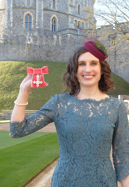A Coquette for Elisabeth's MBE Investiture