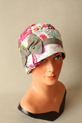 Inès Floral Cloche Hat - Anna Chocola