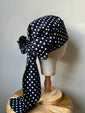 Polka Dot Duster Cap