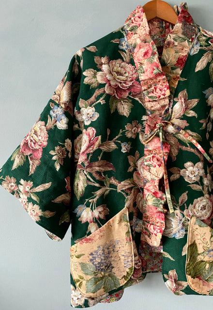 Green Dolly Kimono Jacket