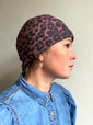 Pink Leopard "Sasha" Cloche Hat