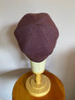 Purple Tweed "Brighton" Cap