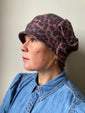 Pink Leopard "Sasha" Cloche Hat