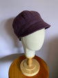 Purple Tweed "Brighton" Cap