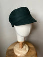 Bottle Green Wool Cap