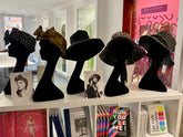 4 Anna Chocola Brighton Milliner and Barbara Hulanicki The Biba Story Exhibition Fashion and Textile Museum London