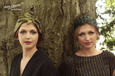 Peacock Feather Headpiece - Anna Chocola Millinery