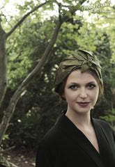 Olive Green Taffeta 