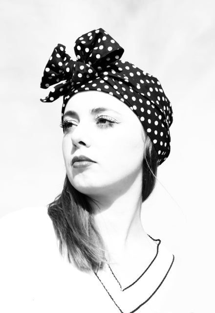 Polka Dot Duster Cap