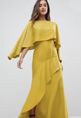 Jen's mustard yellow dress
