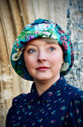 floral cloche Anna Chocola Brighton Milliner Hats