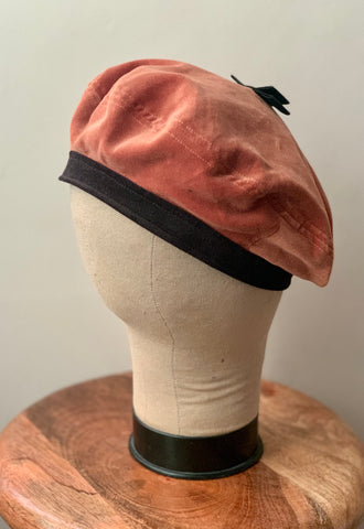 Black & Tan Beret