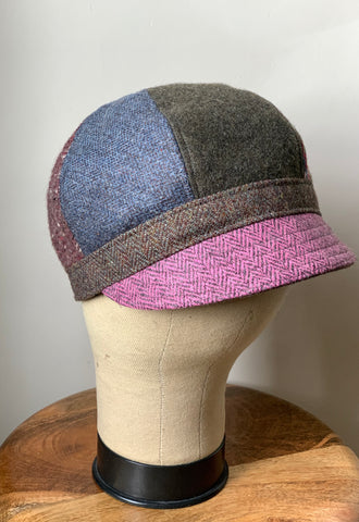 Mixed Tweed "Brighton" Cap