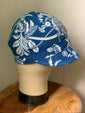 Blue Floral "Brighton" Cap