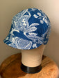 Blue Floral "Brighton" Cap