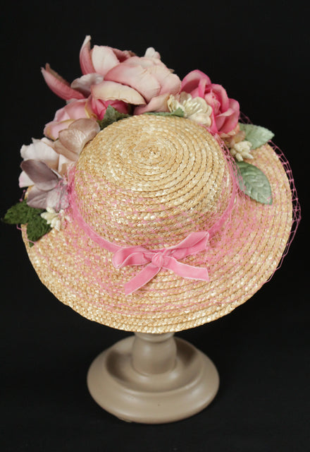 "Marie-Antoinette" Shepherdess Tilt Hat