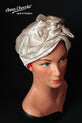 Champagne Satin "Luxe" Turban