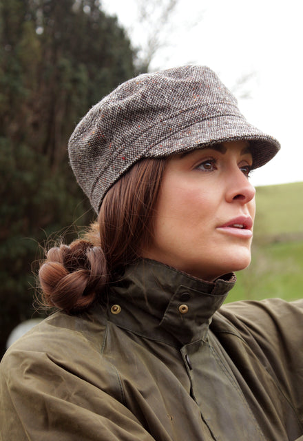 Wool Tweed Cap